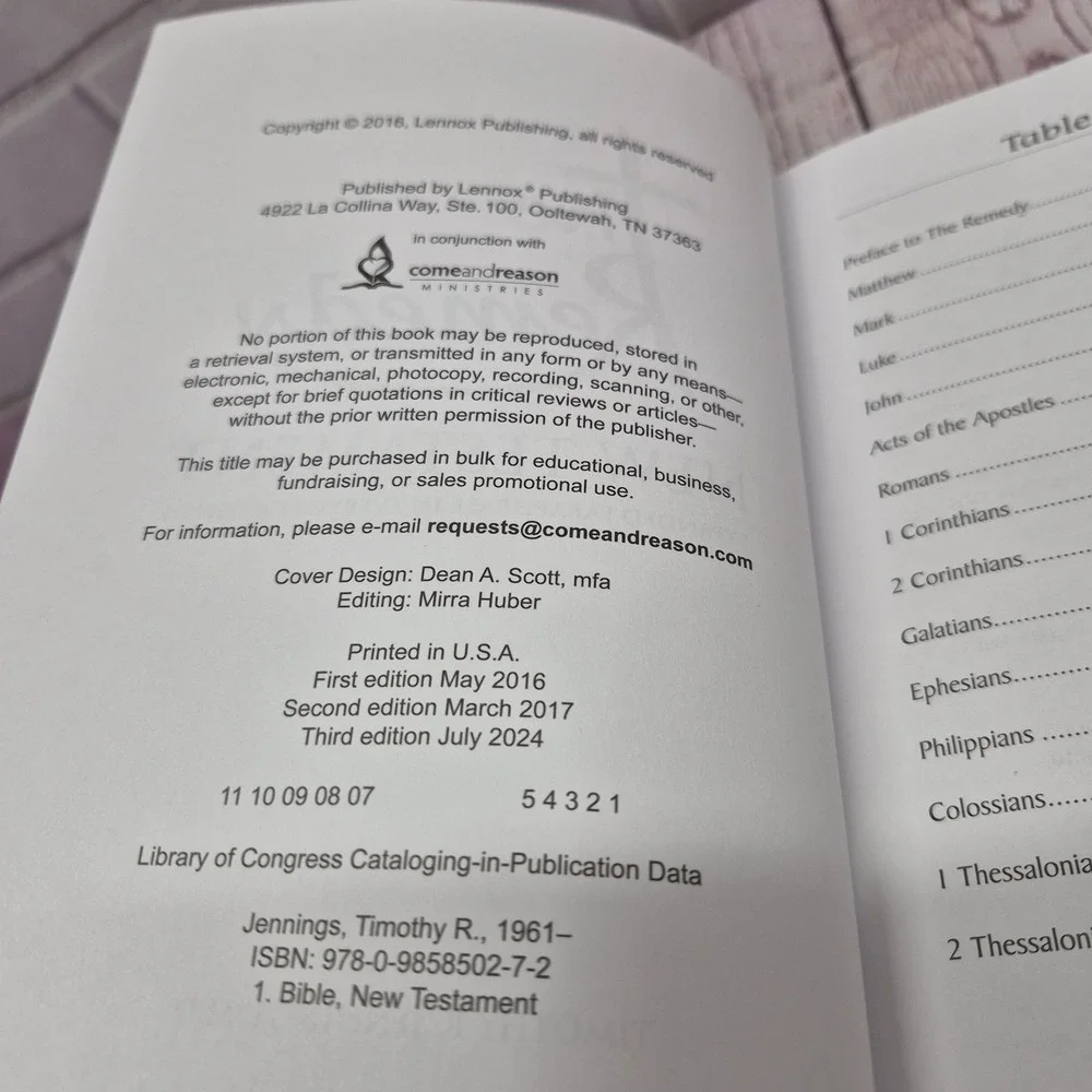 Lennox Publishing remedy new